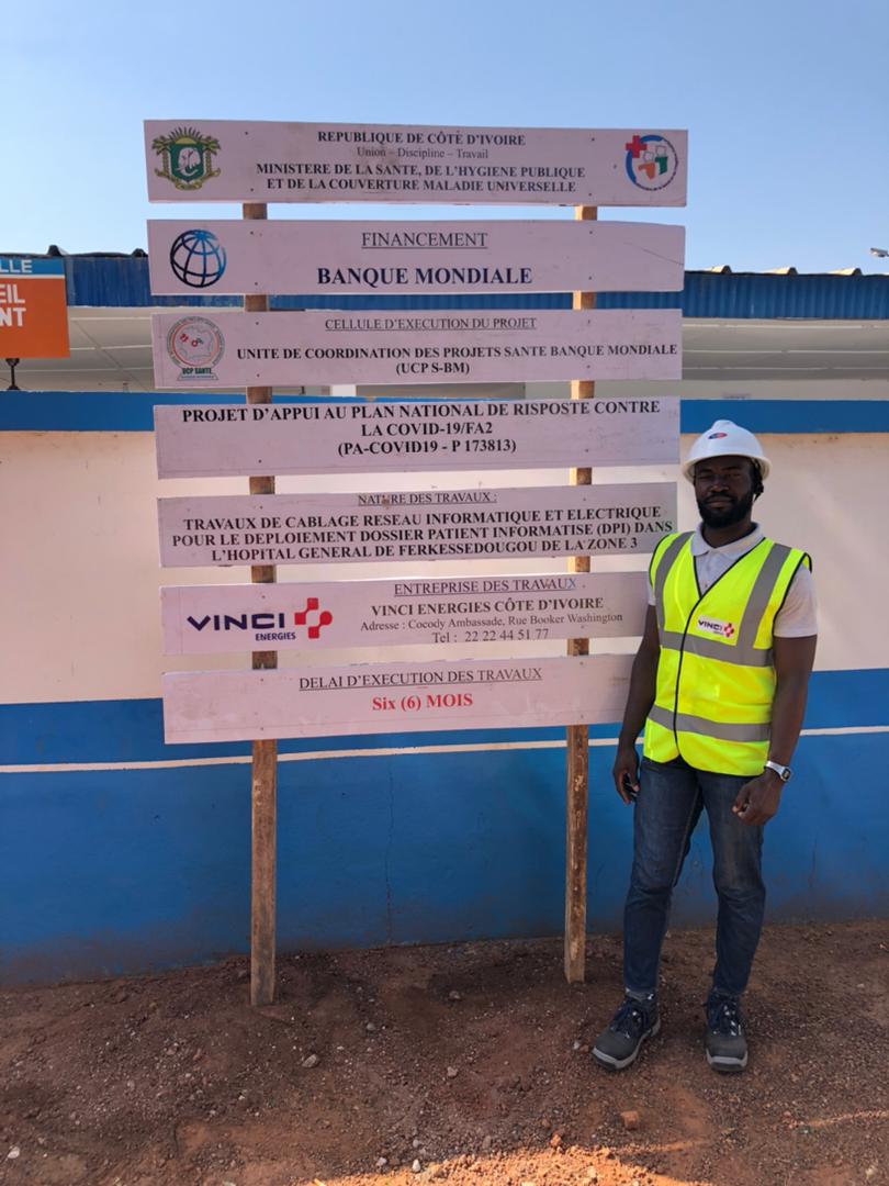 Déploiement du réseau informatique – Hôpital Général de Ferkessédougou